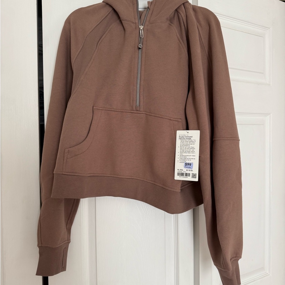 Lululemon Scuba Half Zip Hoodie